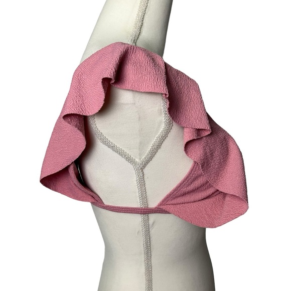 VIX PAULA HERMANNY Liz top D cup pink bikini swim top NWT - Picture 5 of 15